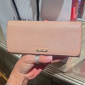 Fendi Pink Women's Wallet Authentic